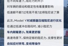 2023年产特斯拉Model Y悬架系统升级-鹏城车网