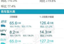 乘联会：2月新能源轿车及SUV销量榜揭晓-鹏城车网