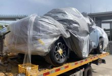2023上海车展探馆：江铃大道EV皮卡-鹏城车网
