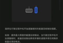 选择权交给用户 特斯拉取消强制单踏板-鹏城车网