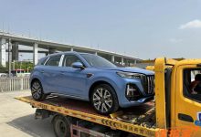 2023上海车展探馆：新款红旗HS5实车-鹏城车网