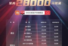 至高2.8万元 EXEED星途凌云/凌云S补贴-鹏城车网