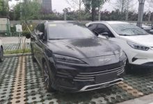 更换LOGO？新款比亚迪宋PLUS DM-i谍照-鹏城车网