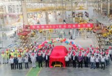 东风纳米代号S31车型首台白车身下线-鹏城车网