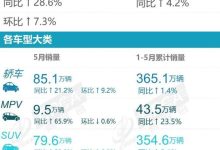 比亚迪遥遥领先 乘联会5月厂商销量排名-鹏城车网