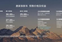 预售25万起 新款唐家族将于8月31日上市-鹏城车网