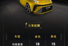 限量303台 领克03+将于9月13日再次公售-鹏城车网