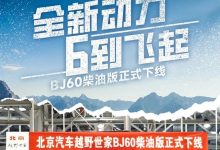 搭载柴油发动机 BJ60千里版正式下线-鹏城车网