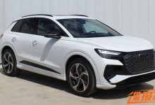 黑化运动风 新款奥迪Q4 e-tron申报图-鹏城车网