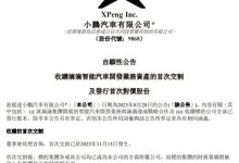 小鹏收购滴滴智能汽车开发资产首次交割-鹏城车网