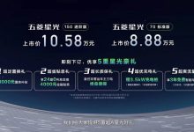 售8.88万起 五菱星光插混版正式上市-鹏城车网