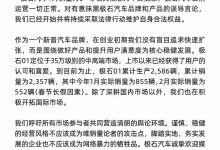 极石汽车针对网传1月销量为0做出声明-鹏城车网
