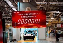 北京车展预售 全新北京BJ30量产下线-鹏城车网