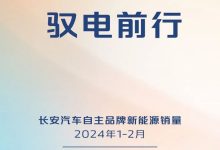 长安自主品牌新能源1-2月累计7.5万辆-鹏城车网