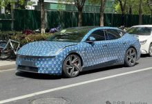 造型酷似保时捷Panamera 领克E371谍照-鹏城车网