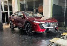 与长安联合开发 马自达EZ-6实车曝光-鹏城车网