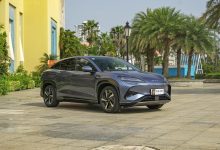 造型动感/配置丰富 比亚迪海狮07EV首发-鹏城车网