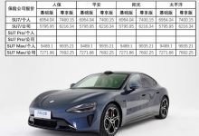 一文带你了解小米SU7保险到底贵不贵-鹏城车网