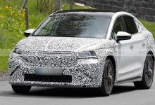 内外都有更新 新款ENYAQ COUPE谍照曝光-鹏城车网