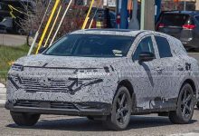 采用连屏设计 新一代日产楼兰谍照曝光-鹏城车网