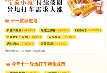 订单量同比上涨15% 滴滴发布国庆假期出行数据报告-鹏城车网