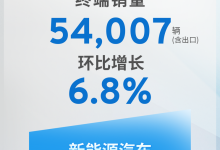 环比增长6.8% 上汽通用汽车9月销量54007辆 新能源环比增长7.3%-鹏城车网