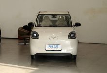 五菱宏光MINIEV四门版车型正式到店,有望在近期推出-鹏城车网