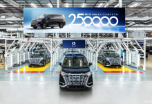 售33.98万起 腾势D9第25万台量产车正式下线-鹏城车网