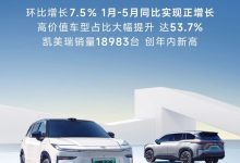 凯美瑞创年内新高 广汽丰田5月销量64541台-鹏城车网