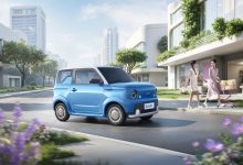 睿蓝蓝精灵亮相细节曝光,产品外观萌趣值拉满-鹏城车网