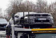 双肾格栅回来了？中期改款宝马5系旅行版谍照首次曝光-鹏城车网